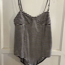 One Piece Spaghetti Strap Bodysuit 