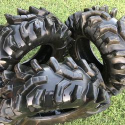 3 Llantas Para Atv.  32/10/14 