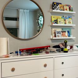 IKEA Floating Book Shelves