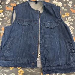 Denim Club Vest