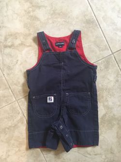 EUC Ralph Lauren baby boy romper
