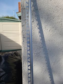 Silver Trim Pice For Tile Job