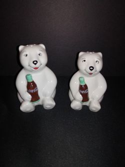 Coca Cola Salt & Pepper Shakers