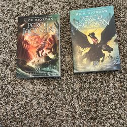 Percy Jackson Books 2&3 The Sea Of monsters And Titan’s Curse 
