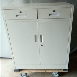 Metal Storage Cabinet Cupboard Filing File Office Hone Garage Drawers Door