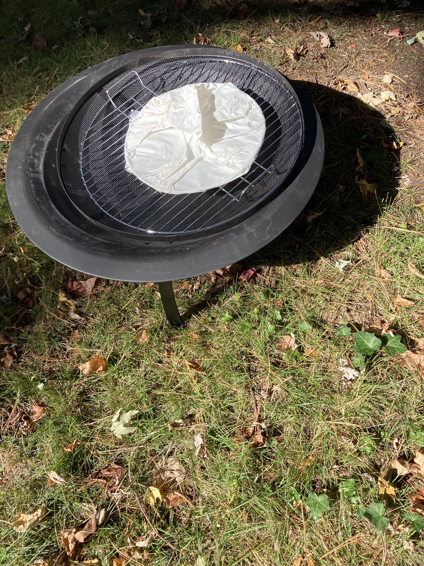 Unused Portable Fire Pit.