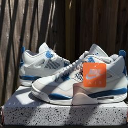 Jordan 4 retro “military blue” 12M 
