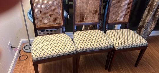 3  antique chairs in great condition