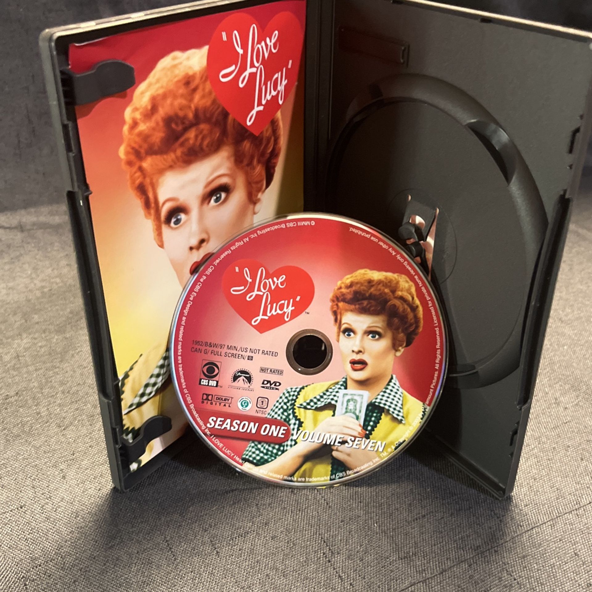 I love Lucy volume seven season one DVD