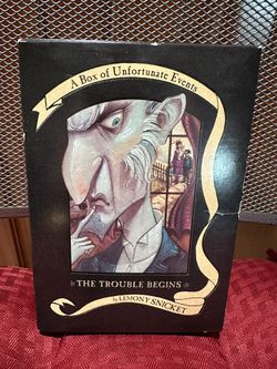 A Series of Unfortunate Events Books Lemony Snicket Box Set 1-3