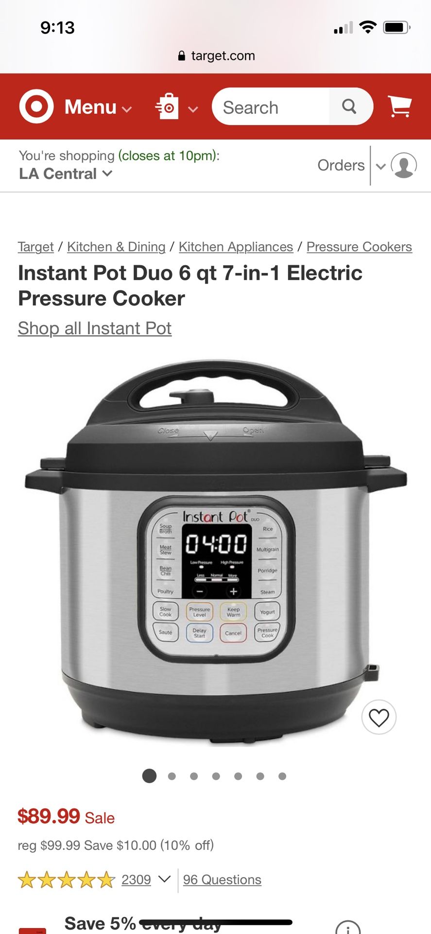 Instant Pot Duo