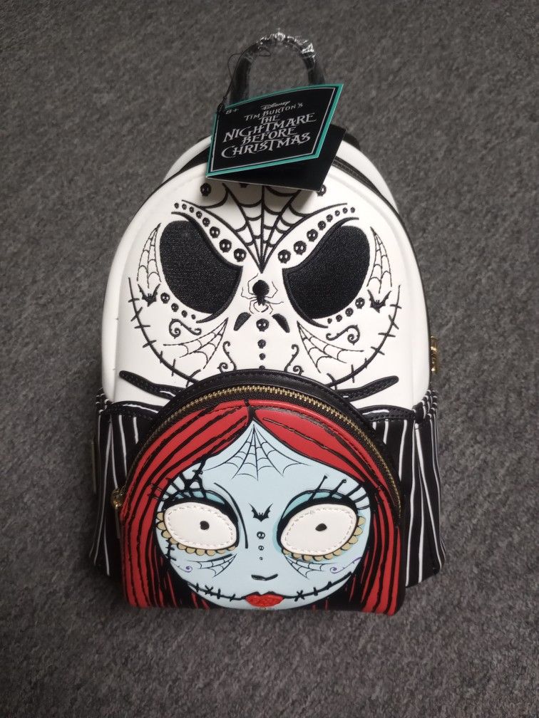 Jack & Sally Sugar Skull Loungefly Loungefly Disney Nightmare Before Christmas Sugar Skull Jack  main image 3