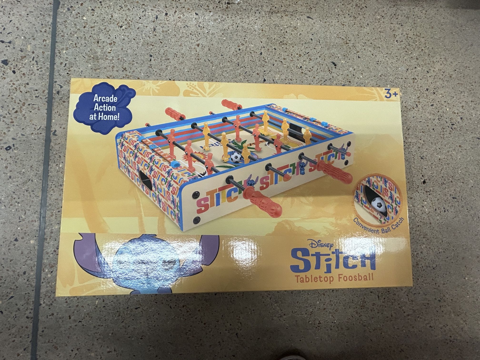 NWT Disney Stitch Tabletop Foosball Game
