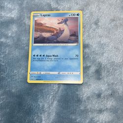 Lapras Pokémon Card