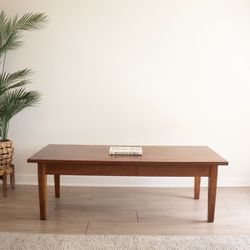 MCM Wood Coffee Table 