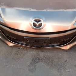 2011-2013 Mazda 3 Complete Front Bumper With All The Accessories Oem.