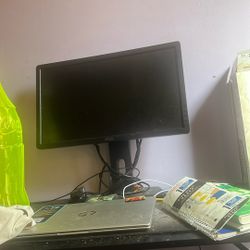 black 75 hz dell monitor