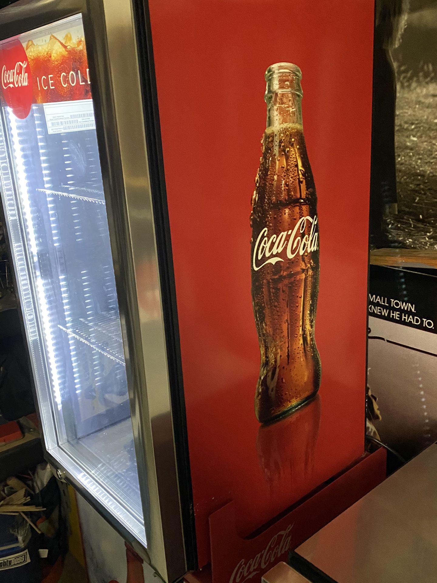 Coca-Cola Cooler Coke refrigerator classic red