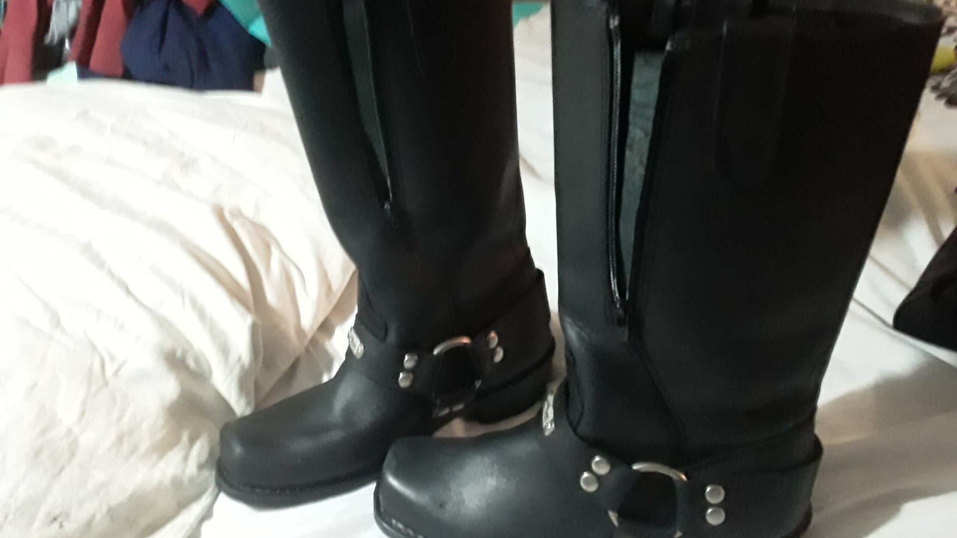 Motorcycle riding boots size 7