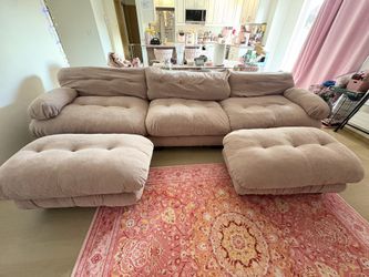 U shape sectional couch