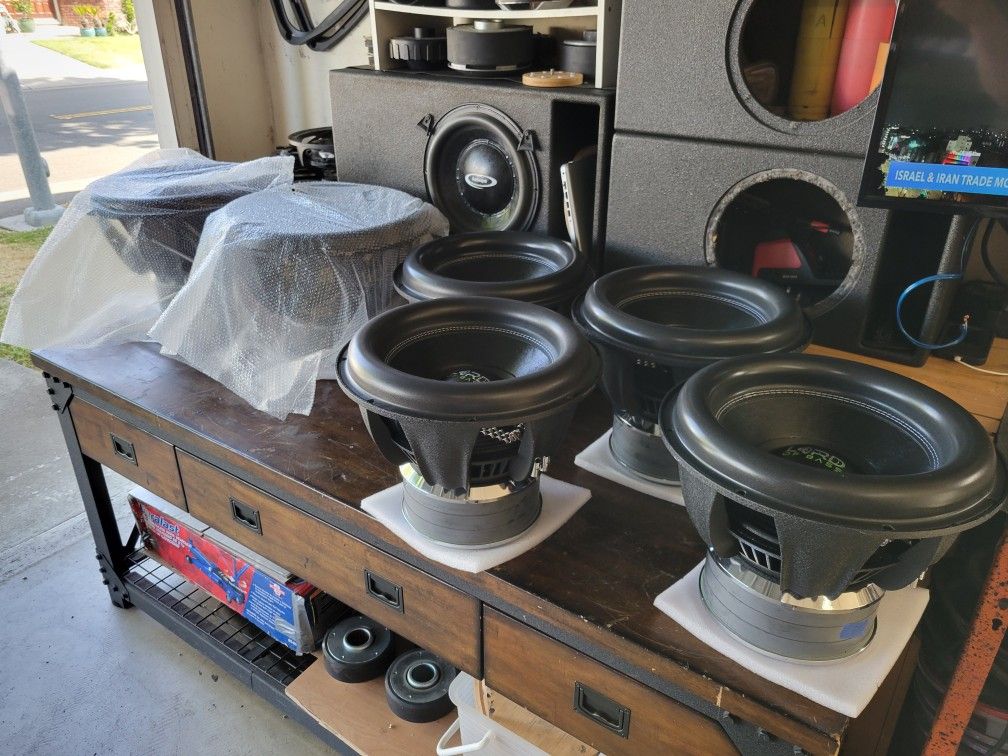 Custom 15" Subwoofers
