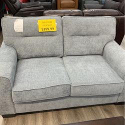 Light Gray Loveseat