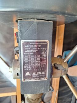 Alltrade drill press