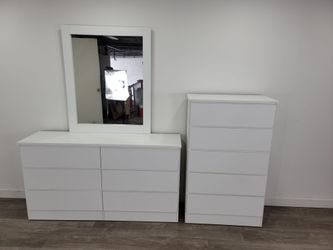Cómoda Con Espejo Y Gavetero