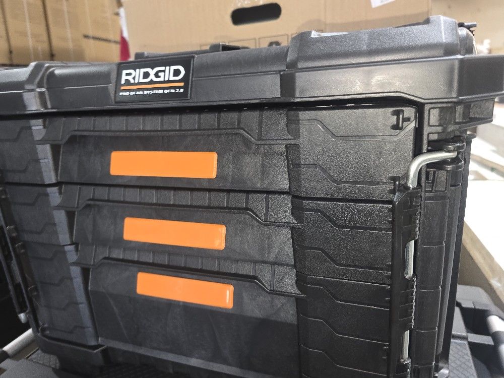 4 / Ridgid Tool Boxes New In Box. Asking $95 Each Or All 4 X $350 Cash