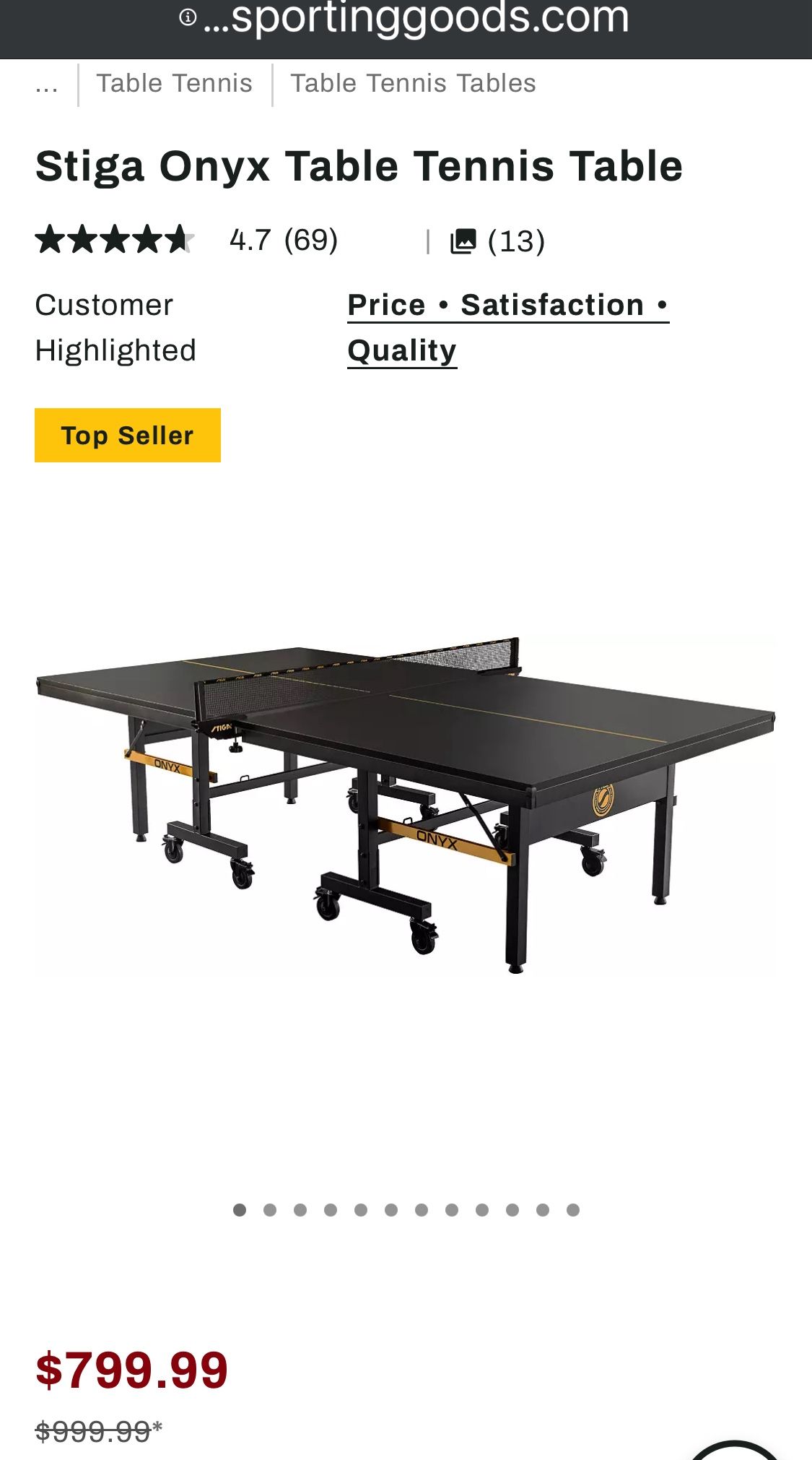 Ping Pong /Table Tennis Like New