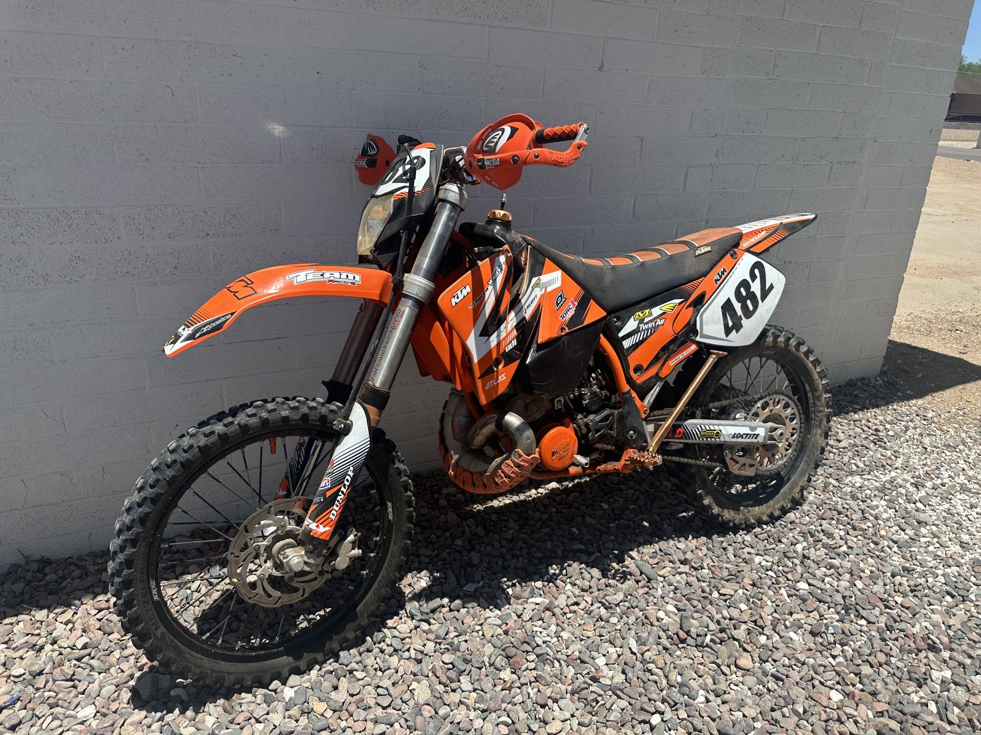 2002 KTM 250 Dirtbike 2 Stroke