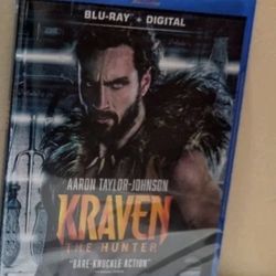 brand new sealed blu ray kraven the hunter bluray 
