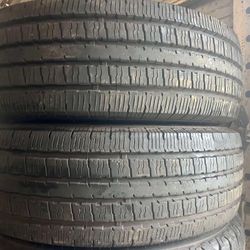 275 70 18 THUNDER COMMERCIAL LT  MATCHING PAIR  LOAD RANGE “E”  100% TREAD   $200 for the 2 tires