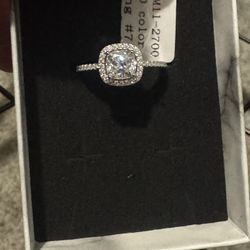 Size 7 Moissanite Ring