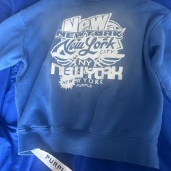 purple brand sweater
