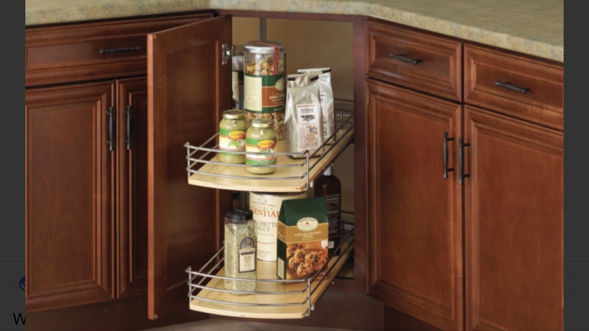 Lazy Susan Cabinet System - Knape & Vogt