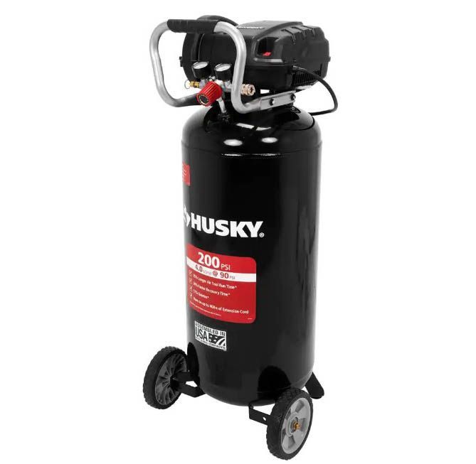 HUSKY 20gal compressor Oil Free