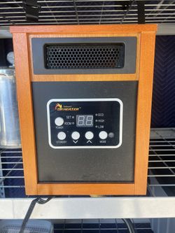 Original 1500-Watt Infrared Portable Space Heater with Dual Heating System