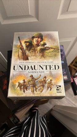 David Thompson and Trevor Benjamin undaunted Normandy board game