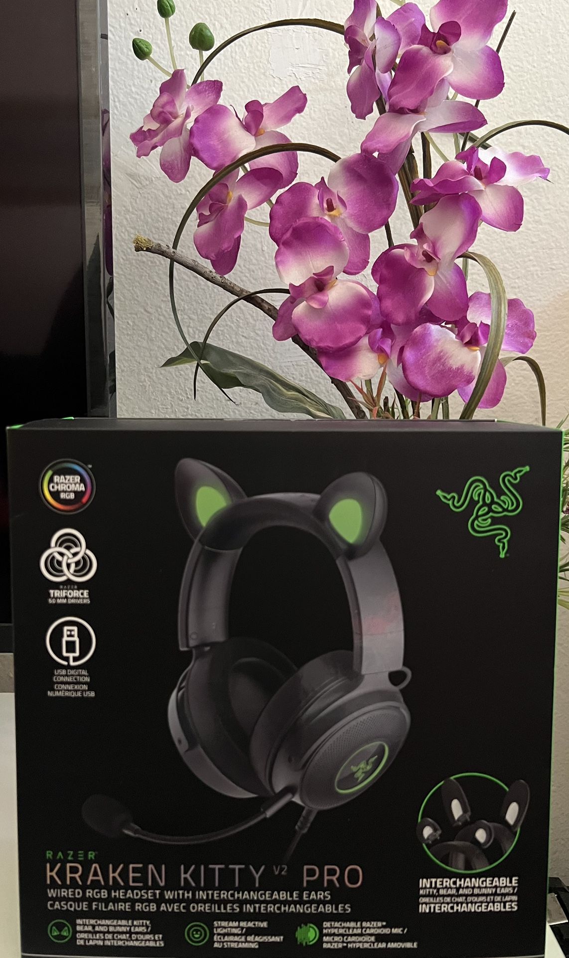 Razer Kraken Kitty V2 Pro Wired RGB Headset
