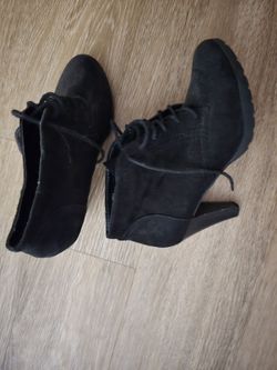 Black heels