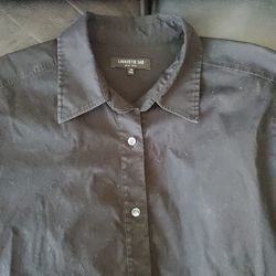 Dress or work black designer shirt