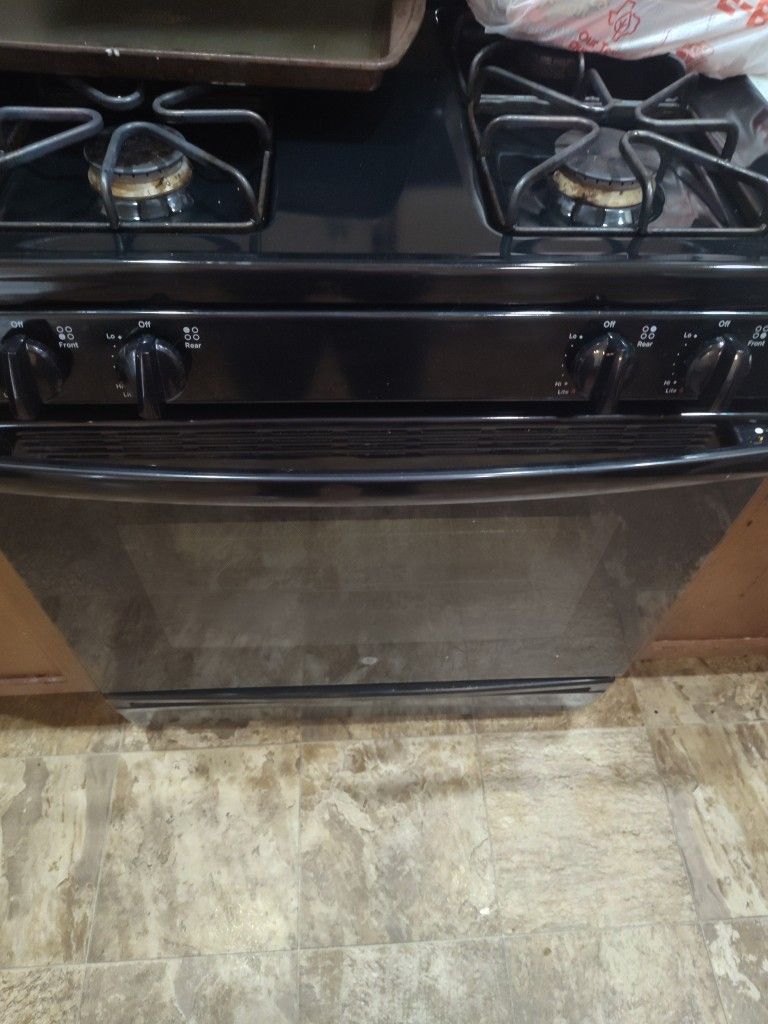 Gas Stove And Fridge