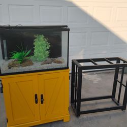 30 Gallon Aquarium With Stand 