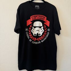 Black T-Shirt - Unisex - Size Large - Star Wars - Stormtrooper - Brand New