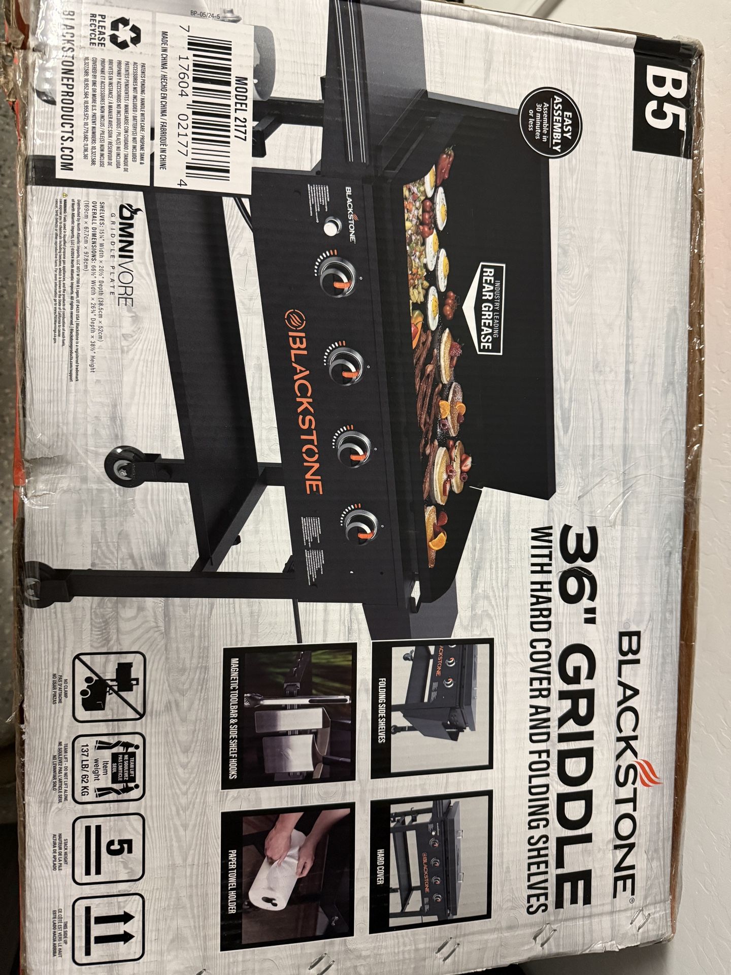 36” Blackstone Griddle