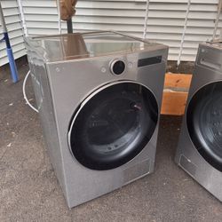 LG smart Washer  LG smart Dryer 