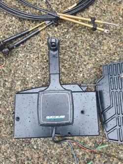 1996 Mercury 150 Quicksilver Controller and harness
