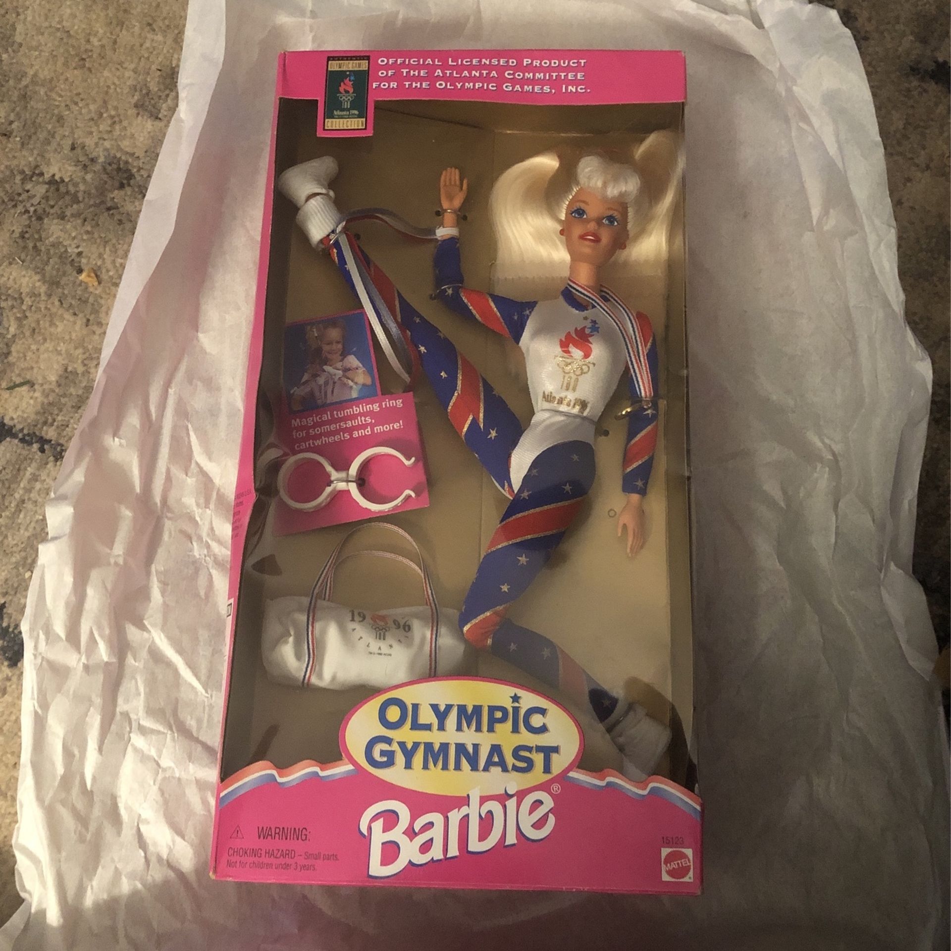 Olymimpic gymnast Barbie 1996
