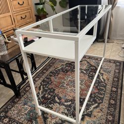 Glass Top Desk
